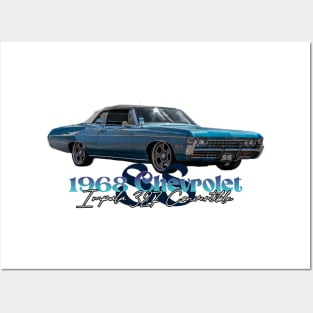 1968 Chevrolet Impala SS 327 Convertible Posters and Art